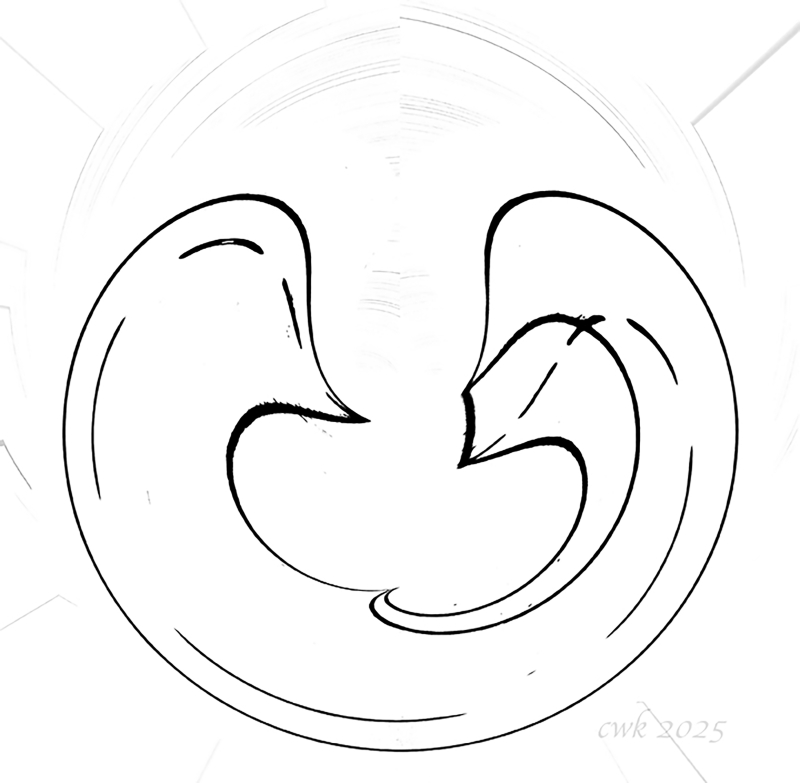 He She by artist Charlie Kreitler